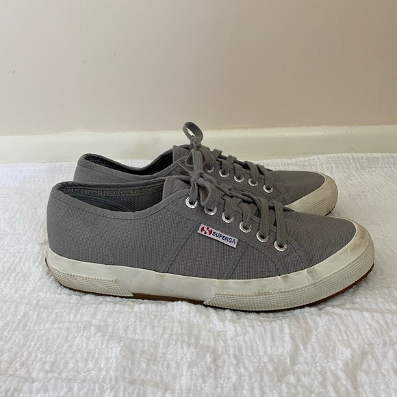 Superga grey sneakers, size 39.5 - GENTLY USED - Picture 4 of 5